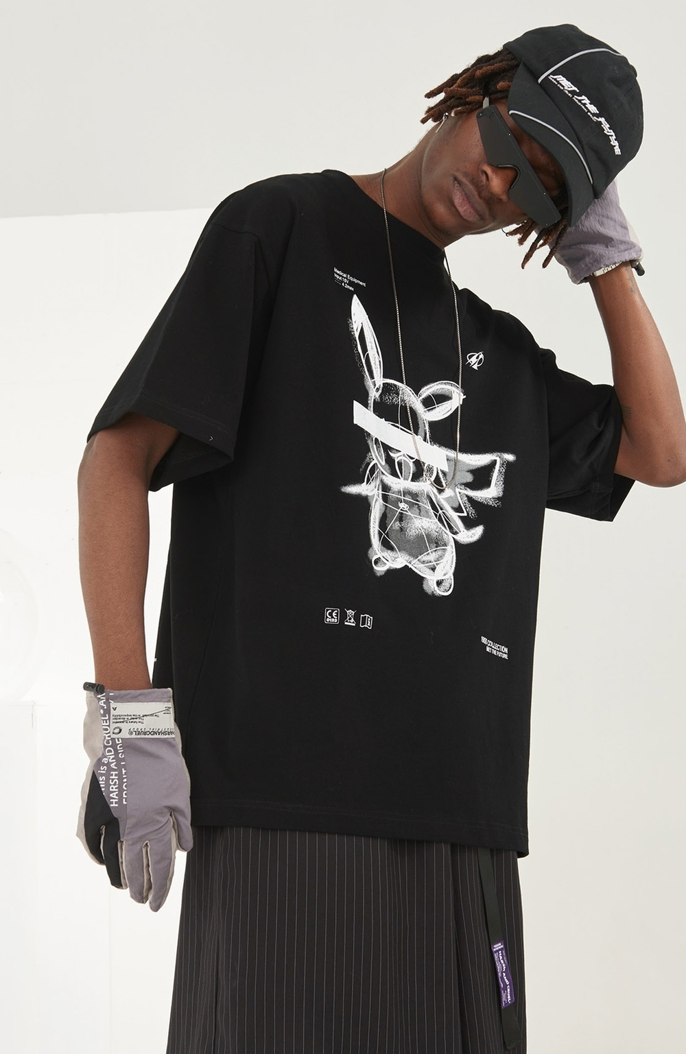 Футболка HARSHandCRUEL "Pikachu" Oversized Tee