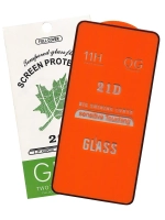 Защитное стекло Glass для Samsung Galaxy S10E /21D полный клей, черная рамка