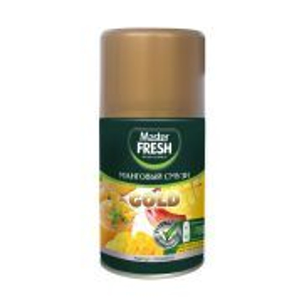 Master FRESH GOLD освежитель воздуха сменный баллон Манговый смузи 250 мл