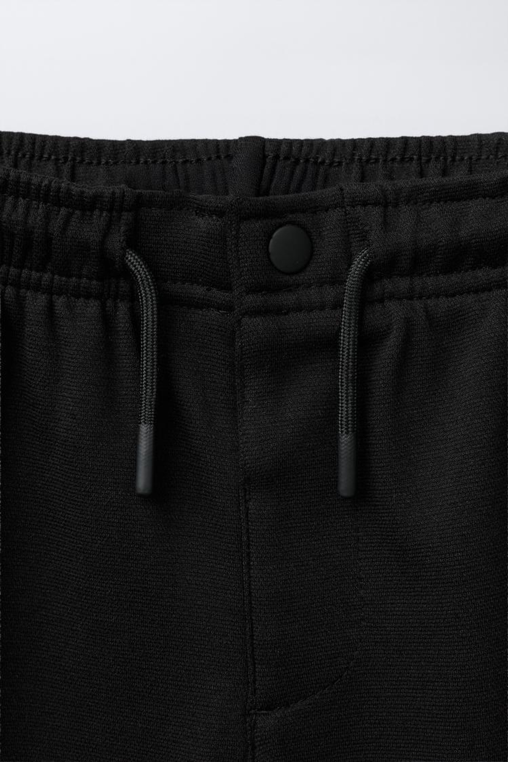 ZARA БРЮКИ ПРЯМОГО КРОЯ, ЧЕРНЫЙ