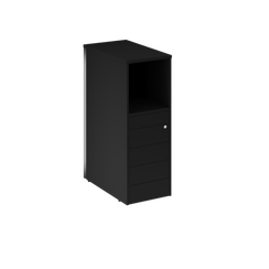 Оникс Тумба с подсветкой 5 ящиков TIP-ON завершающая, левая O.R-TV-5 TIP.S (L)  436*767*1185