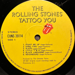 Rolling Stones - Tattoo You (Малайзия 1981г.)