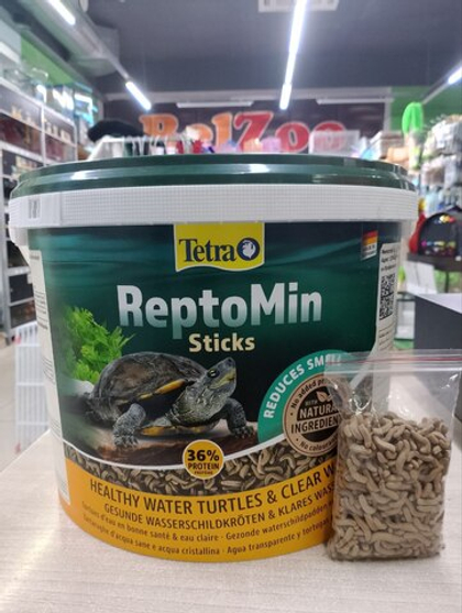 (Весовой) TETRA ReptoMin Sticks Основной корм для водоплавающих черепах, 42 г