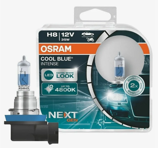 Автолампа H8 12V 35W (PGJ19-1) Osram 4800K COOL BLUE intens (64212CBN-HCB_DuoBox) к-т ORIGINAL