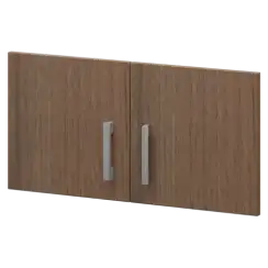 Двери для антресоли А-603.Ф Орех гварнери 710x18x390 Арго