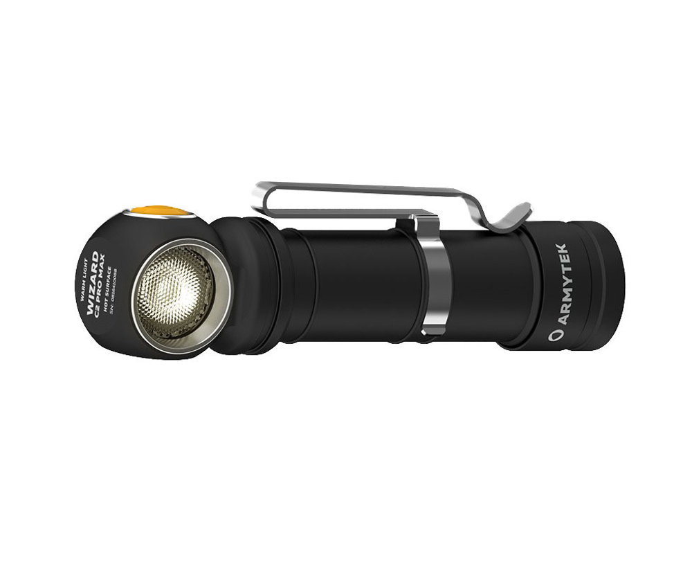 Мультифонарь светодиодный Armytek Wizard C2 Pro Max, 3720 лм, теплый свет, аккумулятор