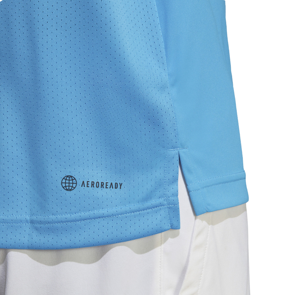 Мужское теннисное поло adidas Club Polo Men - Turquoise