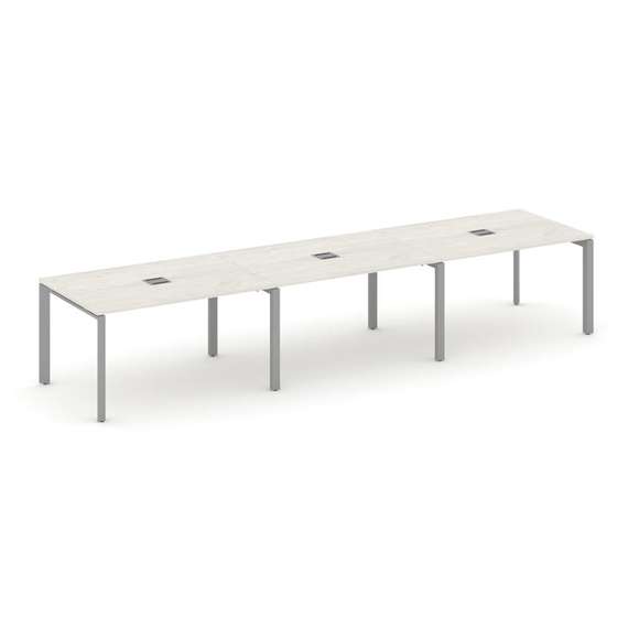 Style Project Стол переговорный SN-59P.SPRG-024 Дуб Наварра/Металл Серый 4740*980*750