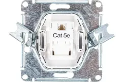 Розетка RJ45 Systeme Electric ATLASDESIGN белая 35971