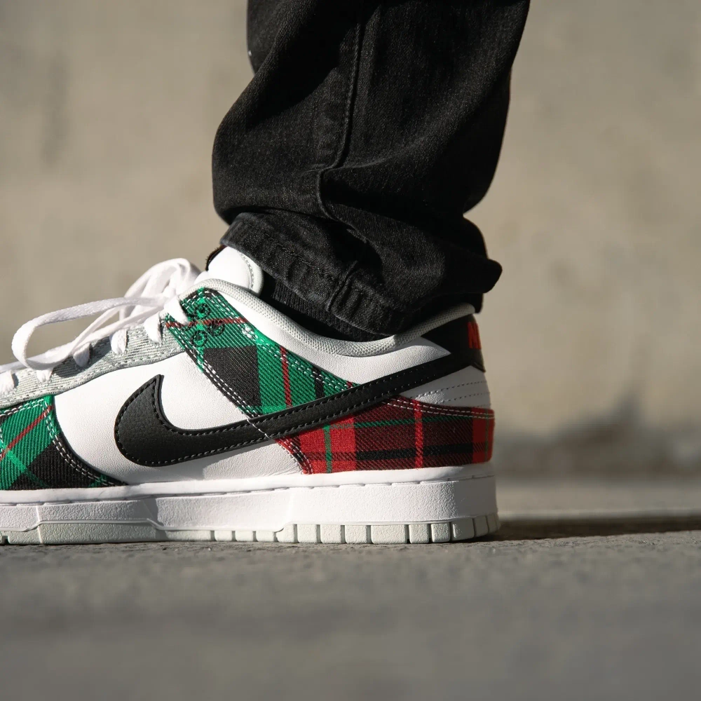 Кроссовки Nike Dunk Low Retro "Plaid"