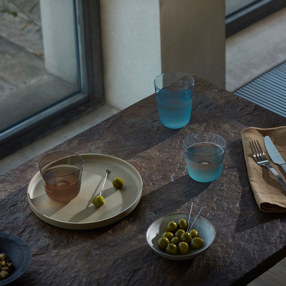 Набор стаканов Arc Contrast, 380 мл, голубые, 2 шт.