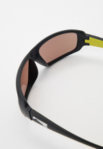 Спортивные очки LiP FLO / Matt Black Mustard / Zeiss / PA Polarized / Pacific Blue Lens