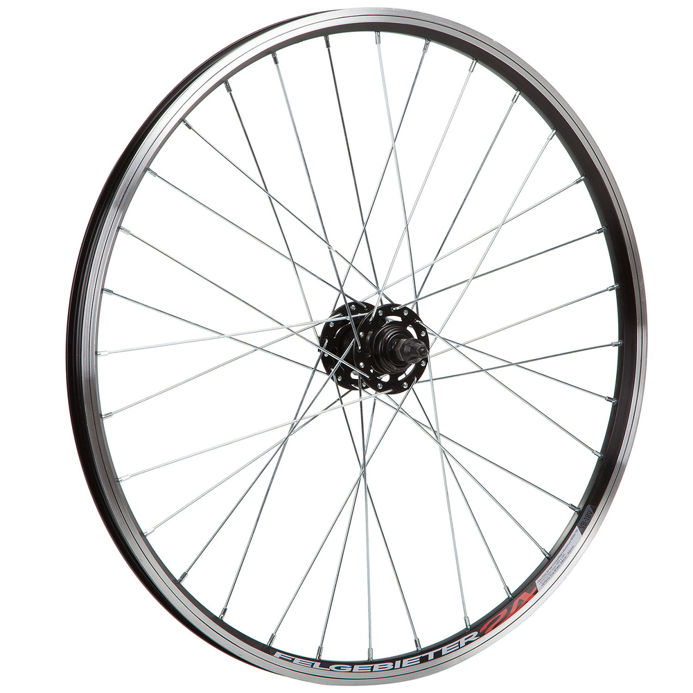 Колесо 24" Переднее двустен.обод 32 отв.втулка SF A22F сталь под диск 6 болтов насып подшип.эксцентр