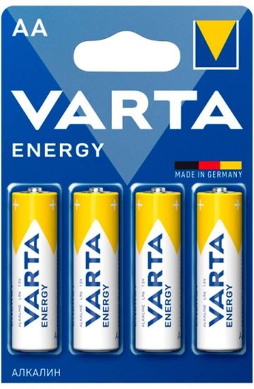 Батарейка Varta ENERGY LR6 AA BL4 Alkaline 1.5V