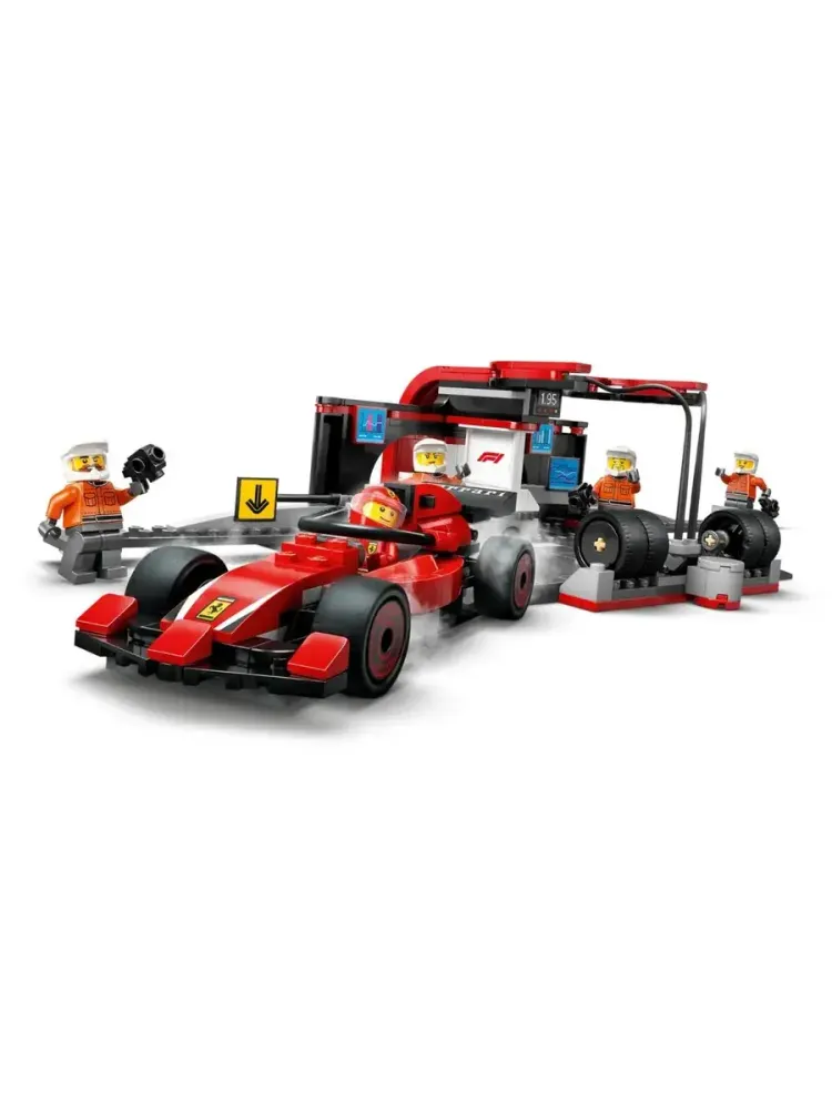 Конструктор Сity 60443 Formula 1, пит-стоп команды Ferrari