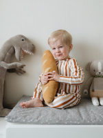 Комбинезон Mjölk Sleep and Play Полоска, на манжетах