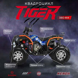 Квадроцикл Tiger 4х4 380