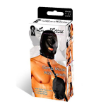 Черная маска на голову с поводком