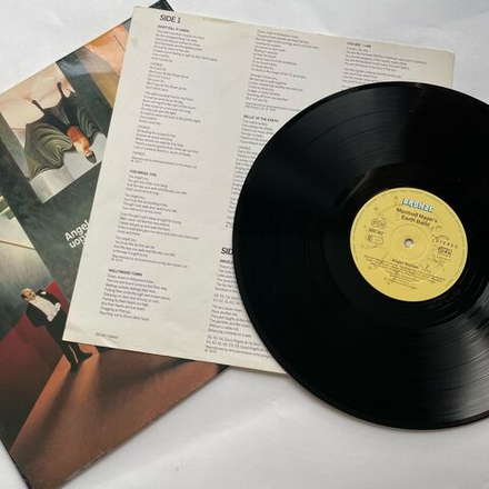 Винтажная виниловая пластинка LP Manfred Mann's Earth Band Angel Station (Германия 1979)