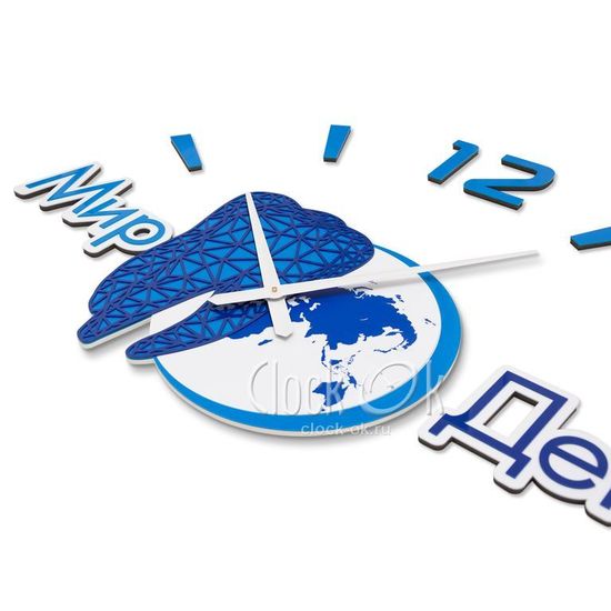 Настенные 3D часы "МирДент"