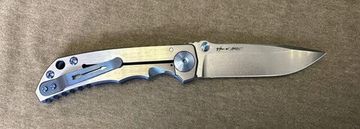 Нож Spartan Blades Harsey Dot Matrix - сталь MagnaCut, рукоять титан + авторская гравировка