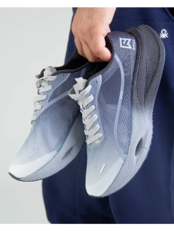 Беговые кроссовки тканевые с двойной амортизацией