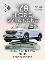 Щетки стеклоочистителя HUOYE Y8 600/450 мм на Hyundai Creta | Hook/J-Hook