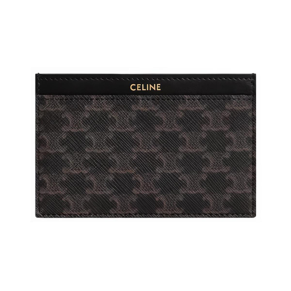 Картхолдеры и кошельки CELINE Triomphe, 10B702BQ4-38NO