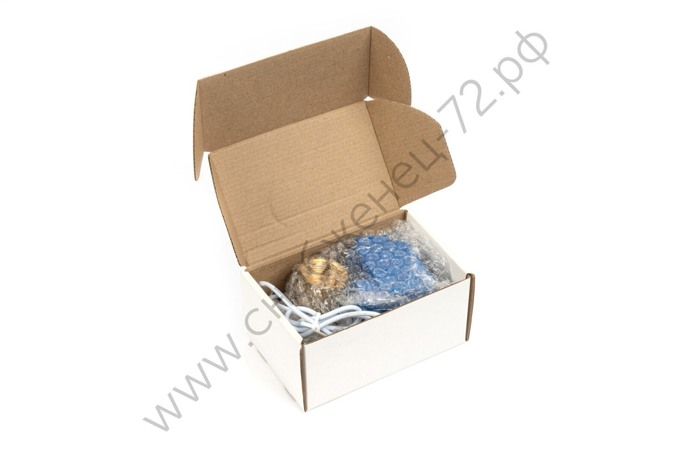 Шаровый кран 1" с электроприводом, 12V, 100мА, время откр/закр - 7/10 сек.