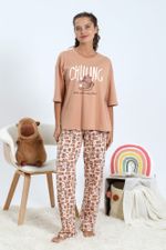 Пижама женская Капи-3 Виотекс ПЕСОЧНЫЙ (Акция)