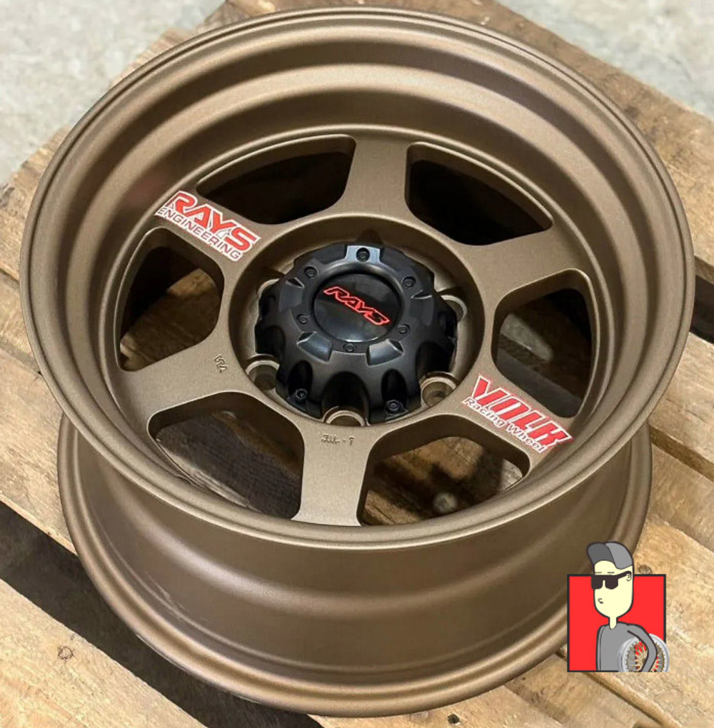 Комплект дисков Rays Volk Racing TE37 16x8.5 et0 6x139.7