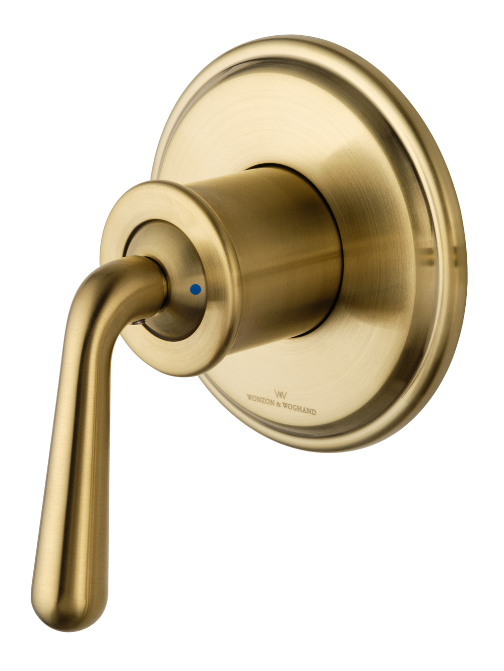 Смеситель с гигиеническим душем встраиваемый WONZON & WOGHAND STEAM, Брашированное золото (WW-88849008-BG)