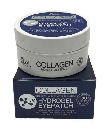 Патчи для век Ekel Collagen Hydrogel Eyepatch с коллагеном 90 г, 60 шт
