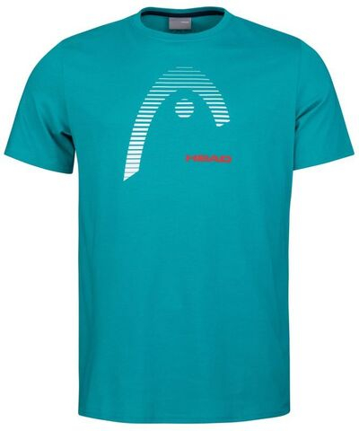Футболка для мальчика теннисная Head Club Carl T-Shirt JR - turquoise