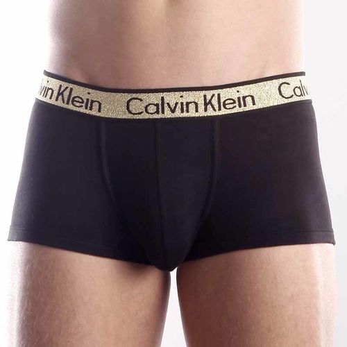 Мужские трусы боксеры черные (модал)  Calvin Klein