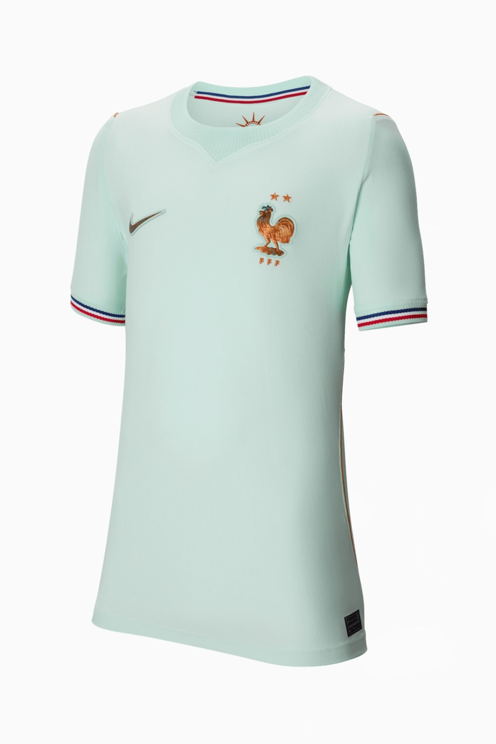 Футболка Nike France 2026 Away Stadium Junior - бирюзовый