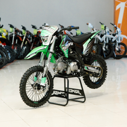 Питбайк PROGASI SMART 5 125CC GREEN 17/14 (Полуавтоматическая КПП)
