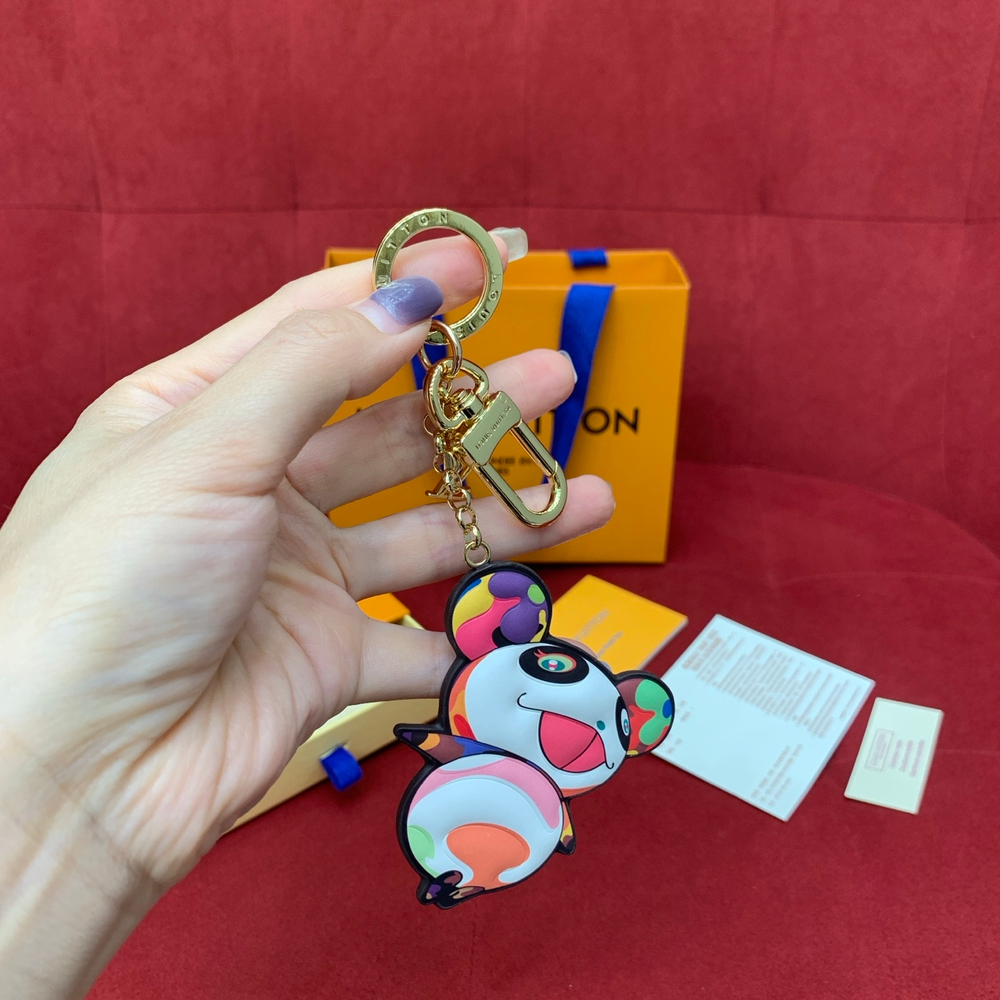 Louis Vuitton Superflat Panda Key Holder