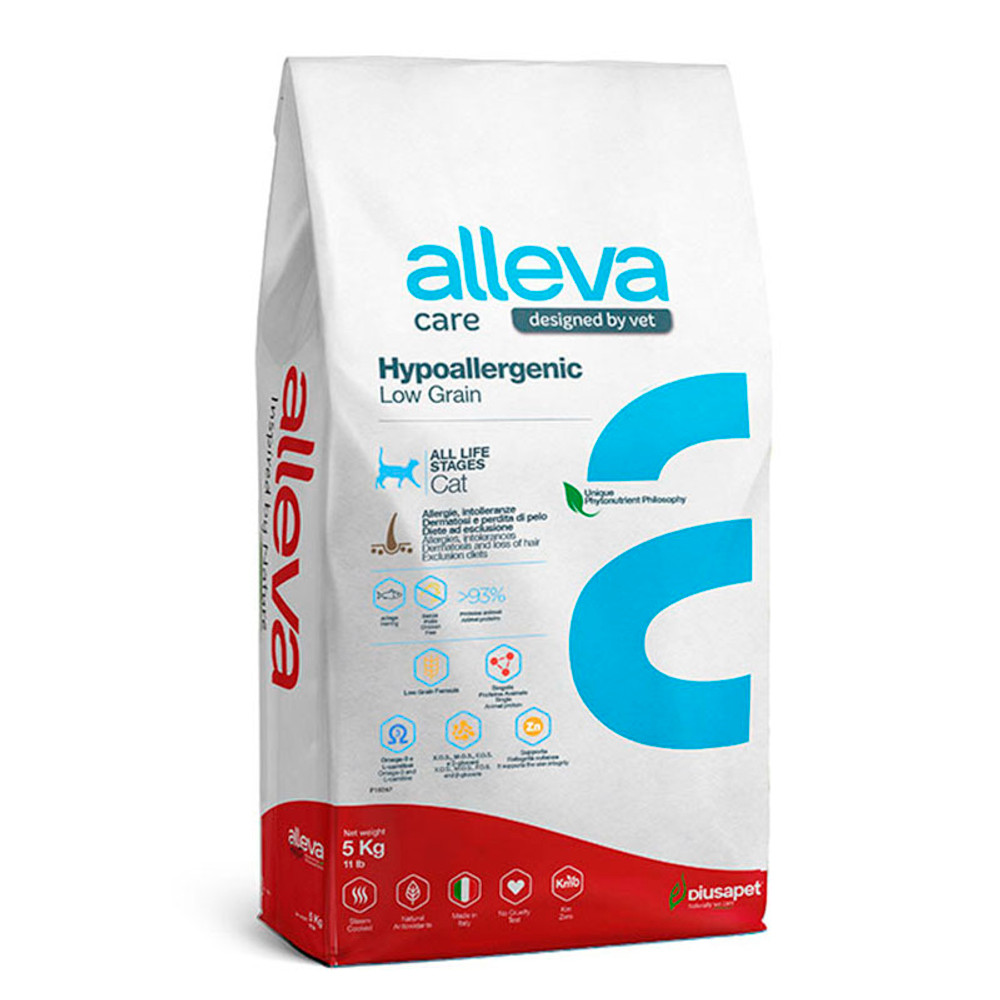 Сухой корм Alleva Care Hypoallergenic для кошек гипоаллергенный, 5 кг (Аллева)