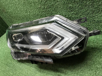 Битая Фара правая Nissan Qashqai 2 j11 (17-23) LED