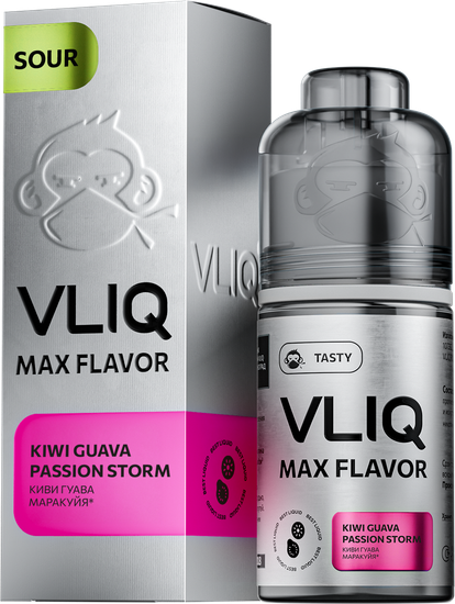 Ароматизатор VLIQ MAX Flavor Sour Киви Гуава Маракуйя