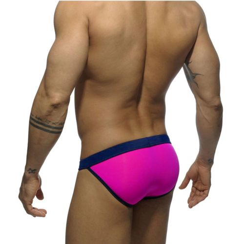 Мужские плавки танга розовые Romeo Rossi 6647-22