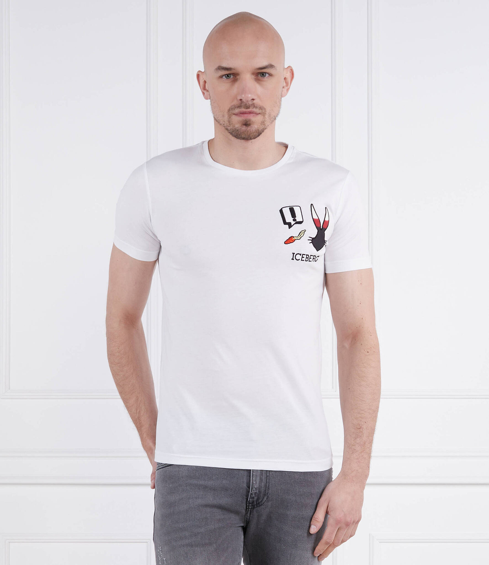 Футболка Iceberg - белый(232 I1P F010 6301)