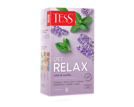 Чайный напиток в пакетиках Tess Get Relax 20 пак/уп (Тесс)