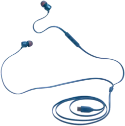 Наушники JBL Tune 310C Blue, внутриканальные