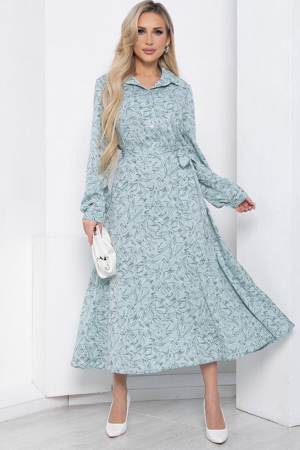 Платье "Арвен" (мята) П8355 LT Collection