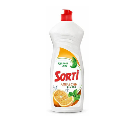 Sorti 900г. Ср-во д/м.посуды  Апельсин и мята