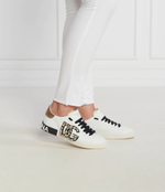 Кожаные кроссовки Dolce & Gabbana - белый(CK2203 AO902)