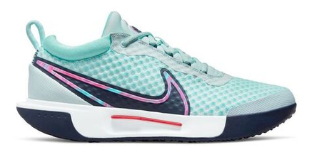 Мужские кроссовки теннисные Nike Zoom Court Pro - glacier blue/copa/white/midnight navy