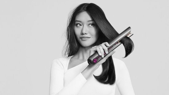 Выпрямитель Dyson Corrale HS03 с набором расчесок, (никель/фуксия)